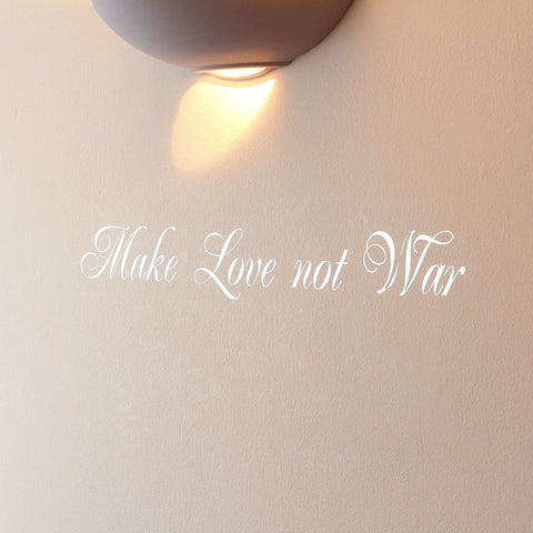 Mirror Silver Make Love not War