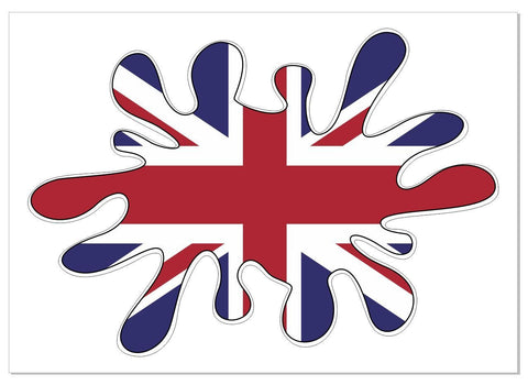 British Flag Splat
