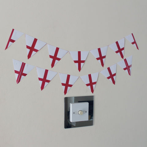 12 England Bunting Stickers